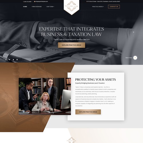 Taylow.Law Website and Software Platform Design by Jasmin_A (AMPLE)