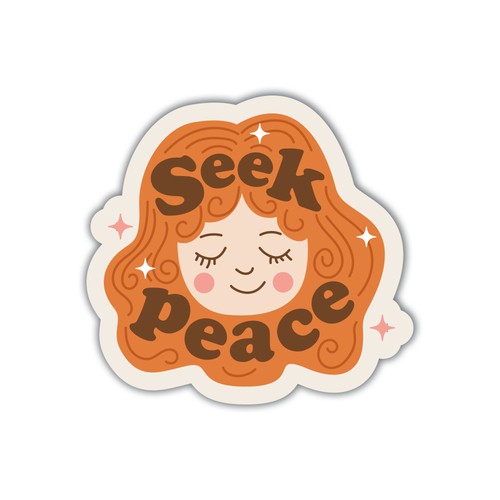 Design A Sticker That Embraces The Season and Promotes Peace Ontwerp door AdryQ