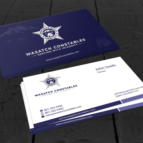 Business Card And Stationary For Progressive Law Enforcement Agency