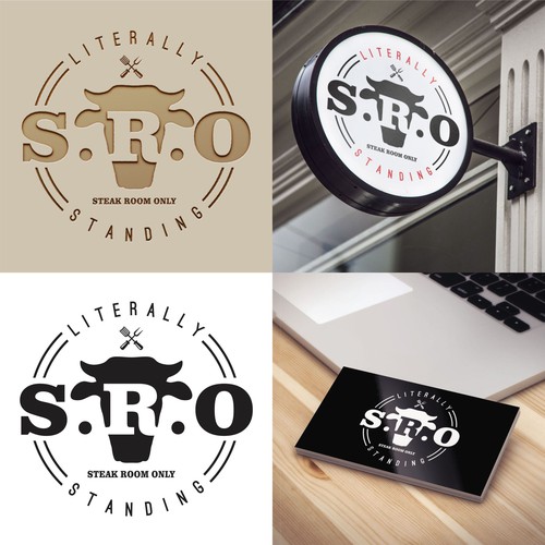 Design an "Instagramable" Logo for a modern steak quick service restaurant Design by MUDA GRAFIKA