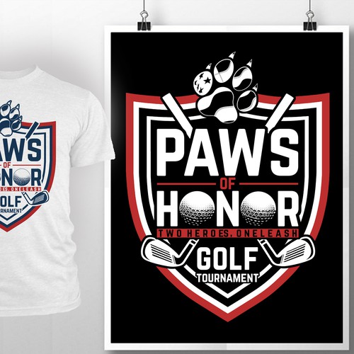 Designs 4th Annual Golf Tournament shirt design Tshirt contest
