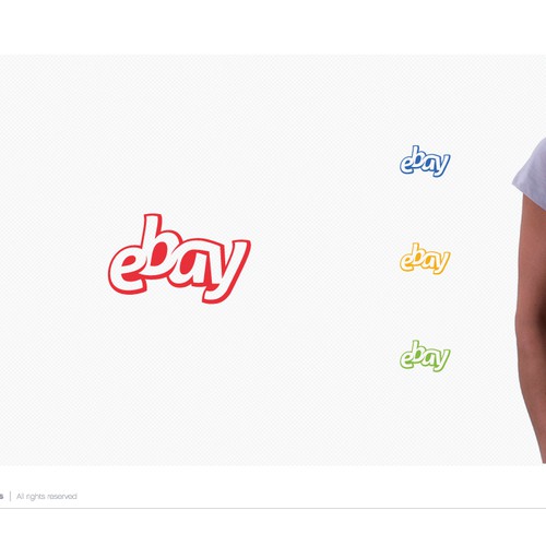 99designs community challenge: re-design eBay's lame new logo! Design by ludibes