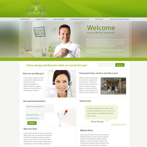 Create the next website design for Beekmans Tandartsenpraktijk Diseño de SetupShop™