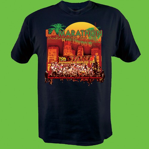 LA Marathon Design Competition Design by cugang