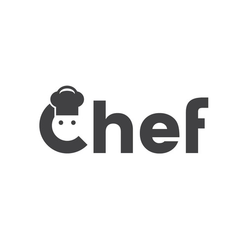 "CHEF": Food & Cooking Social Media Logo Design by r4pro