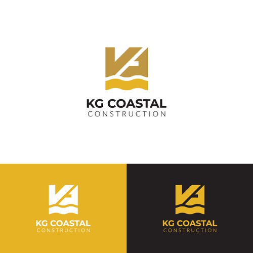 Design a coastal construction logo to draw customers in from beach areas Design by Rijalogo Design