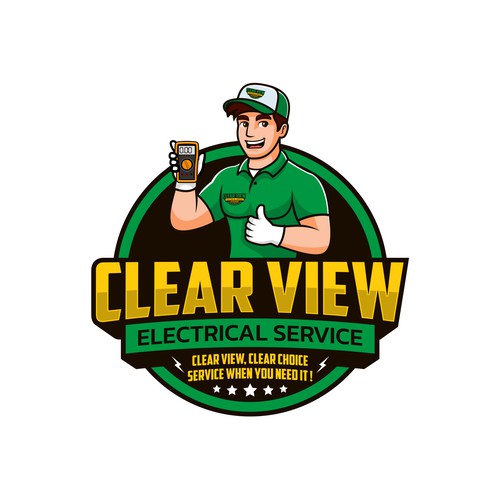 We need a powerful logo for our new top notch electrical services company. Design by Dhridjie™