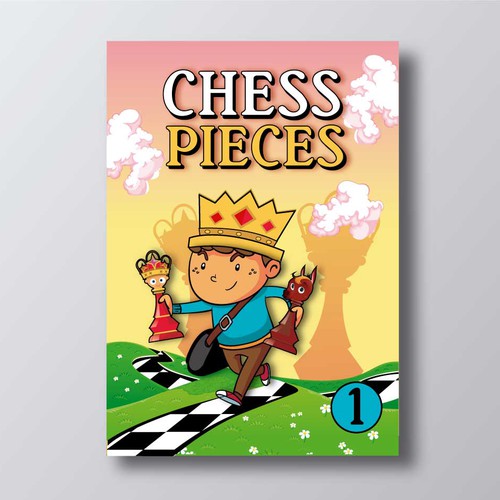 Creative Chess book cover for 2 - 6 years old kids Design by David & Graphics