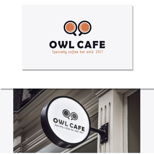 a new coffee shop logo design "owl cafe" Diseño de catpacker