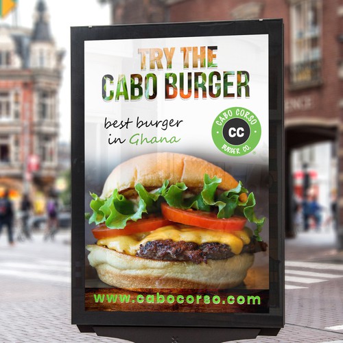 Billboard for Burger Company Design by ☑️ ABDUL HAKIM ✌