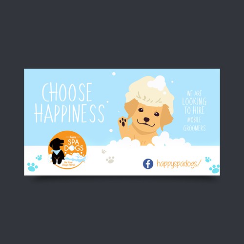 Choose Happiness Banner Design Design by Designer Group