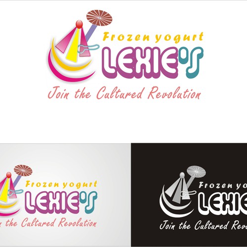 Lexie's™- Self Serve Frozen Yogurt and Custard  デザイン by shwe