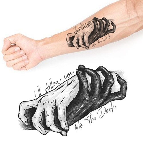 Soulmate Tattoo Design Needed! Design by BlacKing