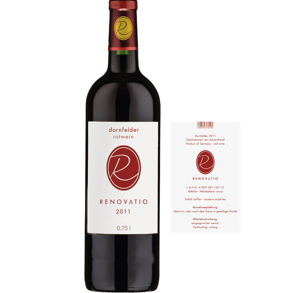 Erstellt ein eindrucksvolles und modernes Etikettendesign für einen tollen Wein