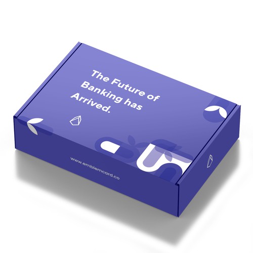Mailer box for a neobank debit card Design by CUPEDIUM