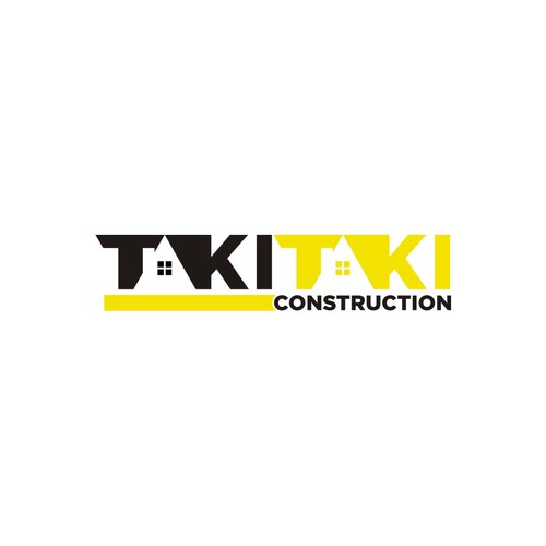 Takitaki Construction logo design Design by Bawor_Design