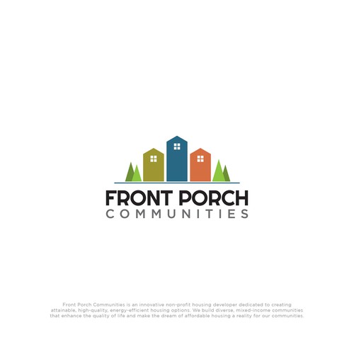 Front Porch Communities - A Not For Profit housing developer with a community focus Design réalisé par RaccoonDesigns®