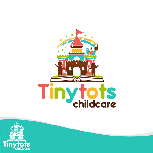 Colorful and playful logo for my in-home daycare. I would like to see kids playing and learning . I have kids 6 month up Design by hidden meanings