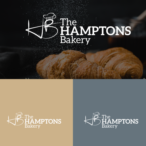 The Hamptons Bakery Logo Design by Apex Pixel Studios