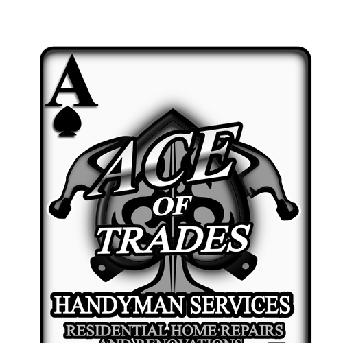 Ace of Trades Handyman Services needs a new design Réalisé par T-Bear