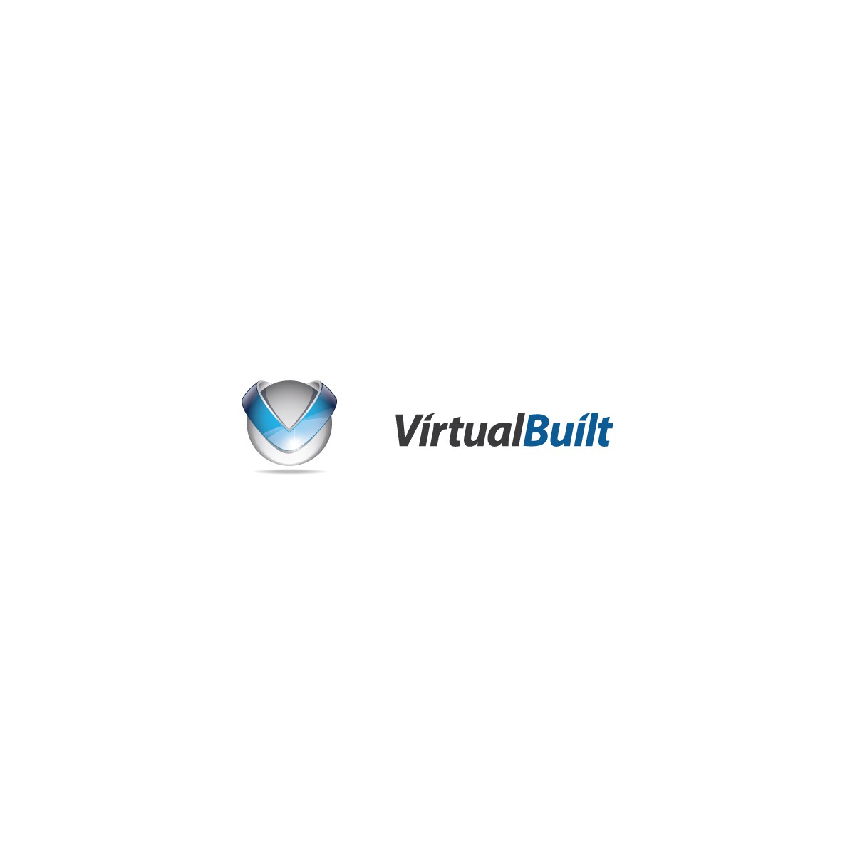 Server logo with the title 'Create the next logo for Virtual Built'