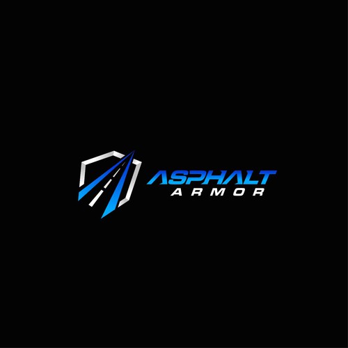 Powerful logo design for the most durable asphalt coating available Design by Z Creatives