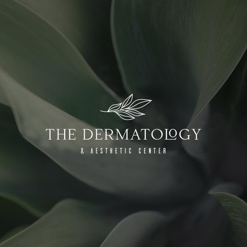 Clean, modern Spa-like Logo for a dermatology clinic named The Dermatology & Aesthetic Center Design by Ascent Agency