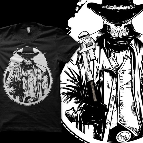 Create edgy oilfield t shirt design T shirt contest 99designs