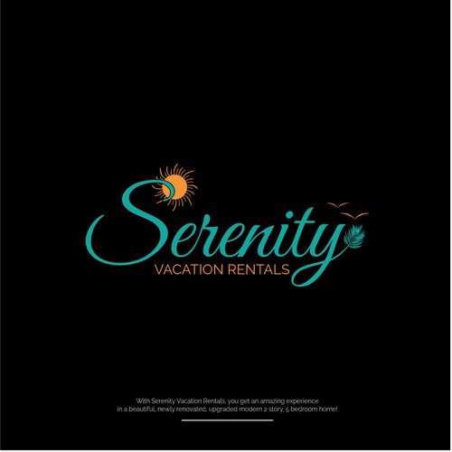 New Vacation home rentals logo for our Airbnb! Design by AlexTanko