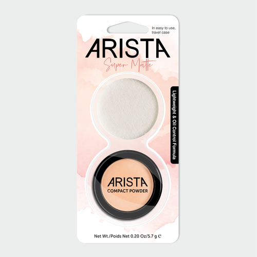 Arista Compact Powder Design by SBS GRAPHICS