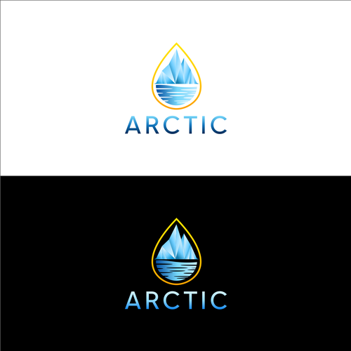 Arctic branded vitamins and fish oil products logo design. Design by Jo.Soulever®