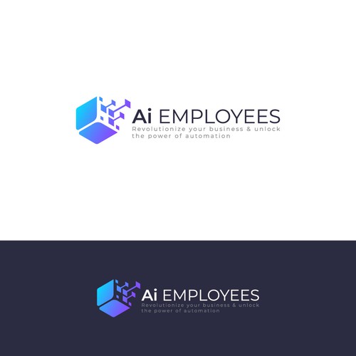 Design a modern, disruptive logo for an Ai Software Company Design by A.Aliye