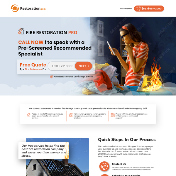 Landing Page Design