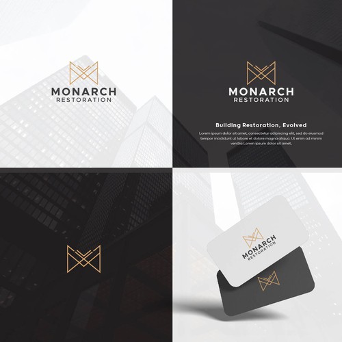 Design a modern clean logo package for a restoration company Design by Danny A