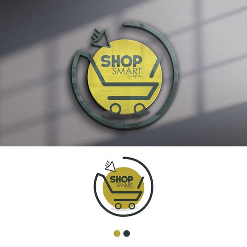 "SHOPSMART ONLINE" BRAND LOGO Design by Alexa Hovi