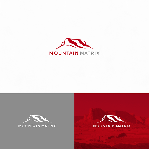 Mountain Matrix Logo Design by Nowshad Art