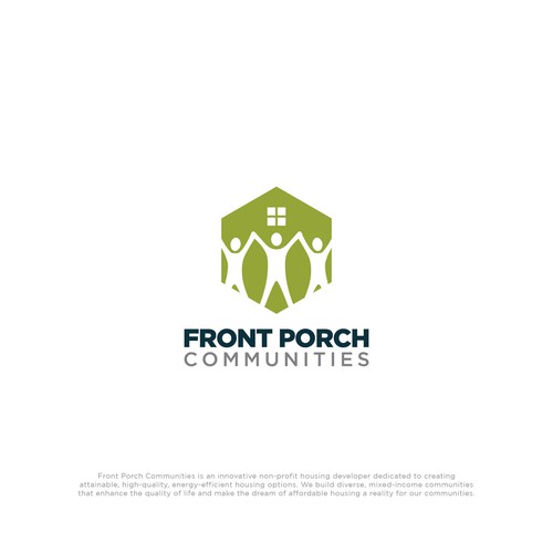 Front Porch Communities - A Not For Profit housing developer with a community focus Design réalisé par RaccoonDesigns®