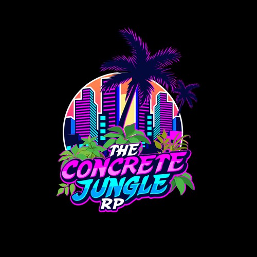 Make a logo for our FiveM Server "The Concrete Jungle" Design by Rocket_Racoon