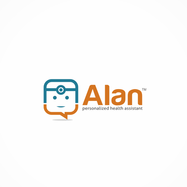 Design by AbbrahArt titled "Cute logo for Alan, Personalized Health Assistant"