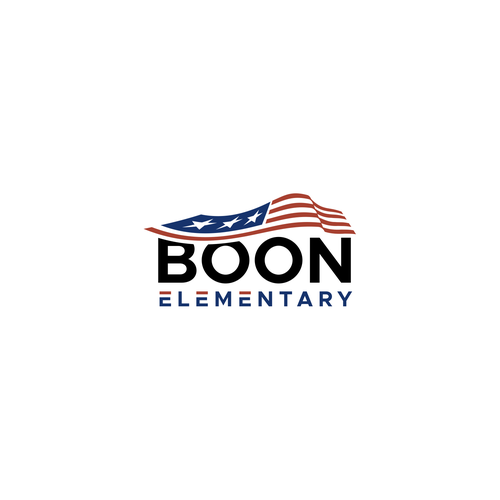 Boon Elementary School Logo Design réalisé par mmkdesign