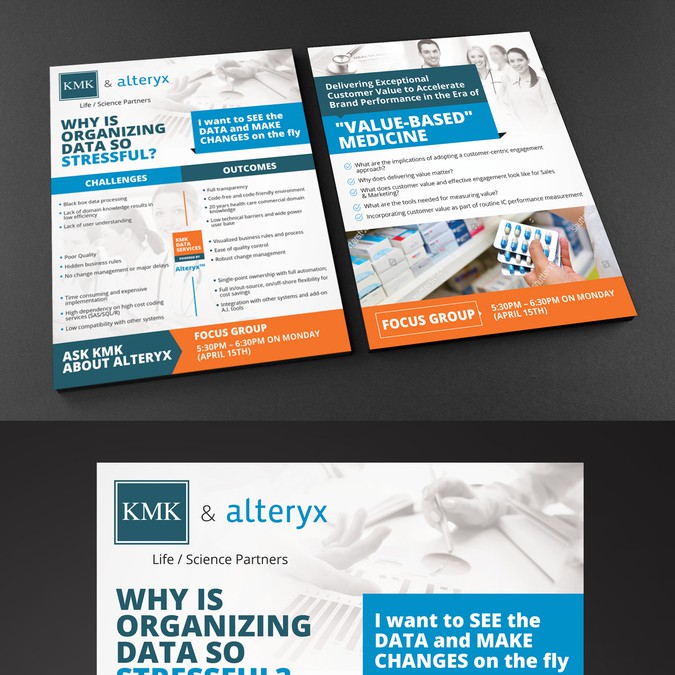 Boutique consulting firm brochure and invitation Brochure contest