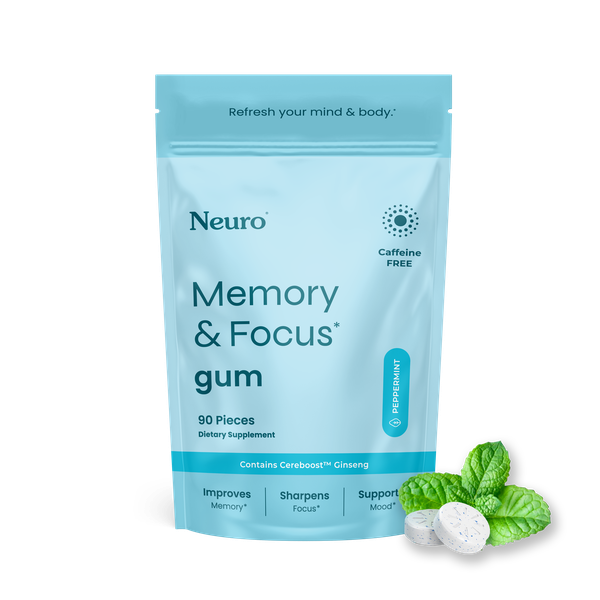 Neuro gum ENERGY & FOCUS PACKAGING DESIGN