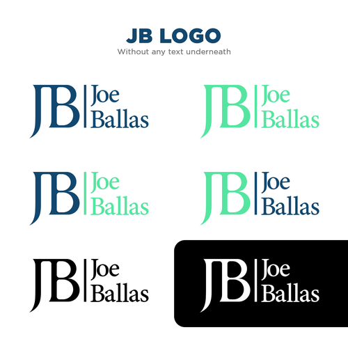 Design the best Joe Ballas logo possible! Entrepreneur and Life Coaching Design by Layonn Alexander