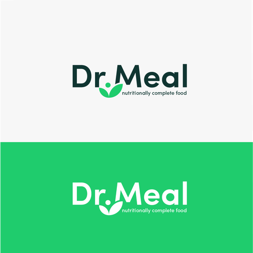 Meal Replacement Powder - Dr. Meal Logo Réalisé par Yukimura