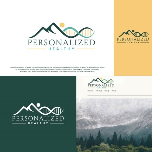 Simple, abstract logo that conveys luxury health experience Design by choryTN