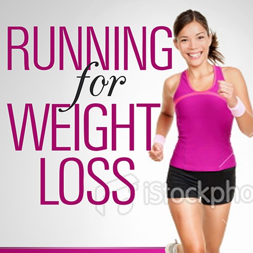 Create the next book or magazine cover for Running For Weight Loss: 5k To Half Marathon  Réalisé par angelleigh