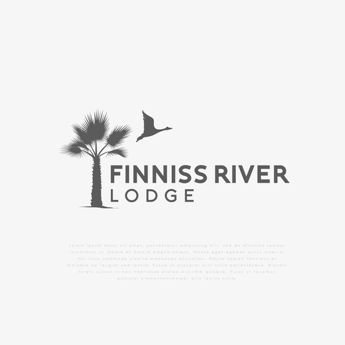 Logo for new Luxury Lodge on a working cattle station in the NT Design by Michael San Diego CA