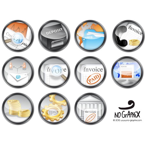 Help IPS Invoice Payment System with a new icon or button design Réalisé par NoGraphix