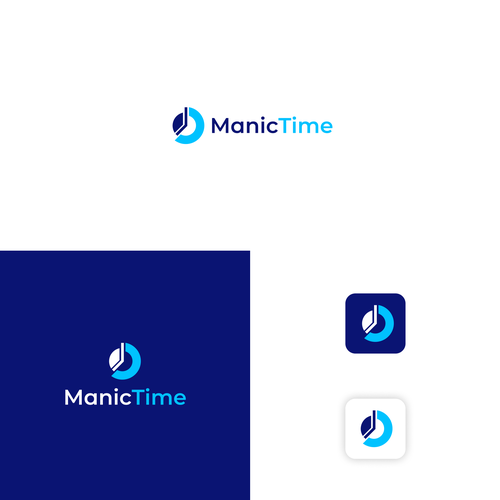 Redesign ManicTime.com logo Design by VolfoxDesign