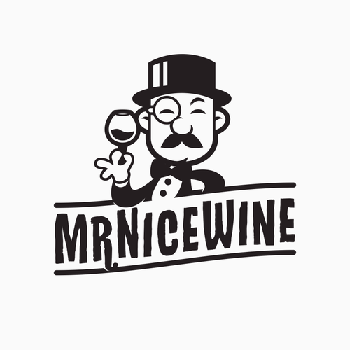 Mr Nice Wine - logo design Design by Damarkurung